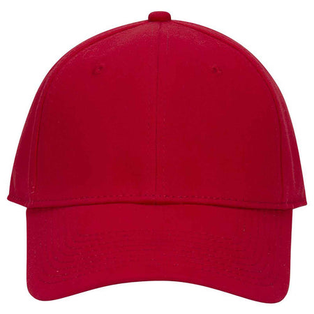 OTTO CAP "OTTO A-Flex" 6 Panel Low Profile Baseball Cap OTTO 94-518 Otto Cap 002 - Red S/M