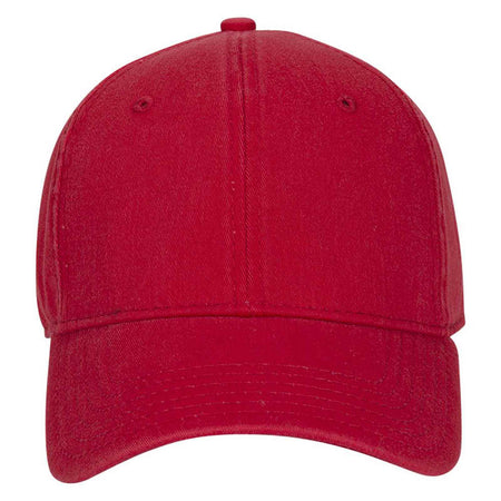 OTTO CAP "OTTO A-Flex" 6 Panel Low Profile Baseball Cap OTTO 94-737 Otto Cap 002 - Red S/M