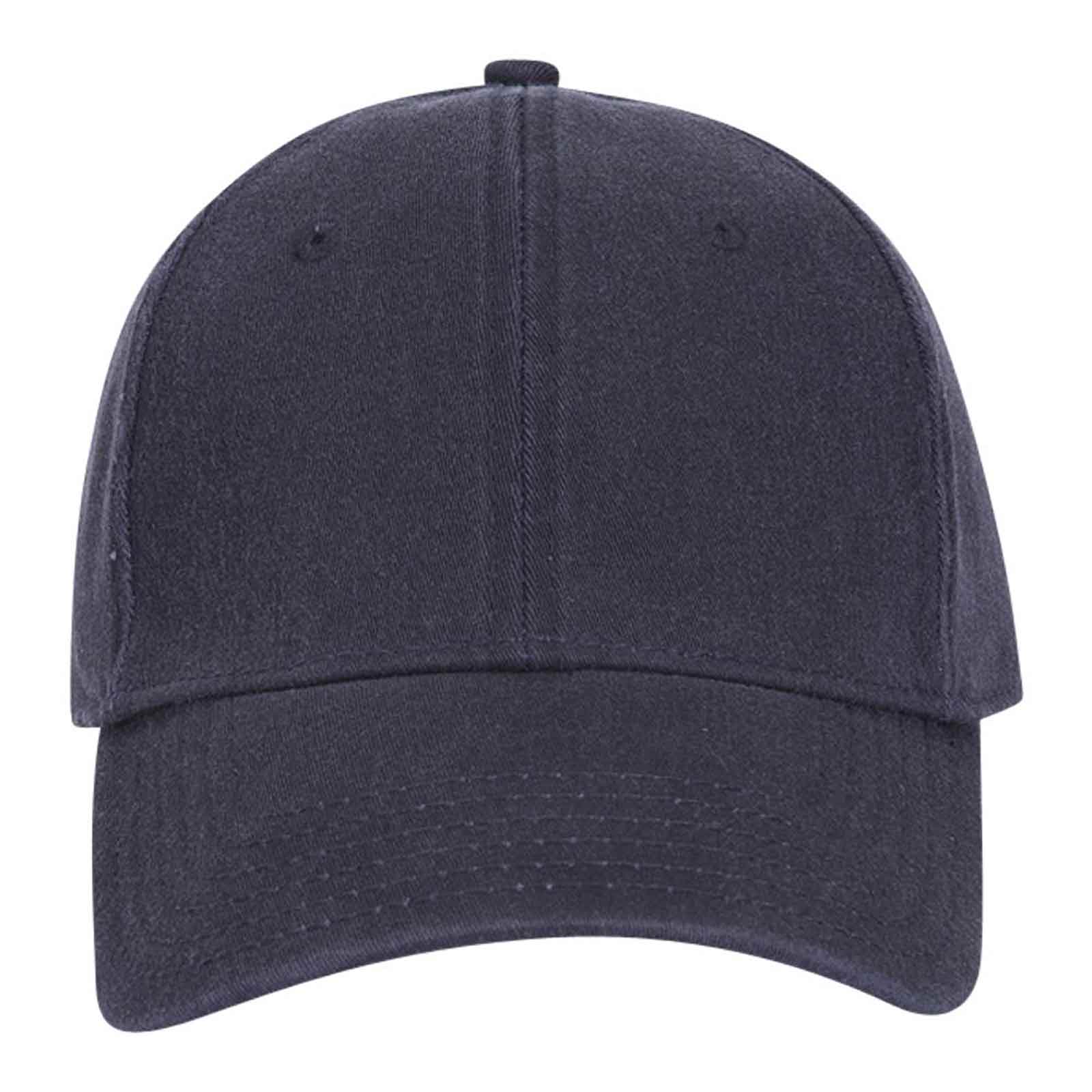 OTTO CAP "OTTO A-Flex" 6 Panel Low Profile Baseball Cap OTTO 94-737 Otto Cap 004 - Navy S/M