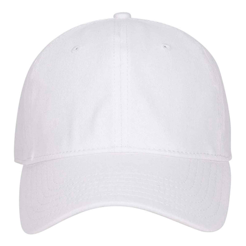 OTTO CAP "OTTO A-Flex" 6 Panel Low Profile Baseball Cap OTTO 94-737 Otto Cap 016 - White S/M