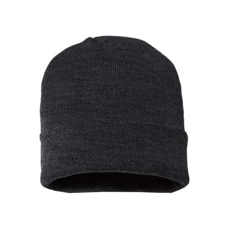 CAP AMERICA USA-Made 12" Cuffed Beanie - CAP AMERICA TKN24 CAP AMERICA Dark Heather Grey One Size