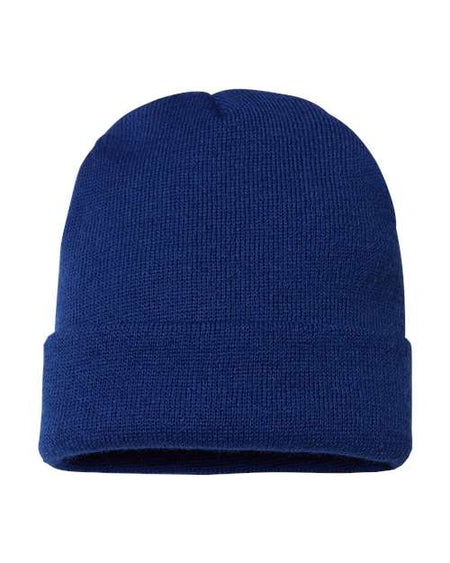 CAP AMERICA USA-Made 12" Cuffed Beanie - CAP AMERICA TKN24 CAP AMERICA True Royal One Size