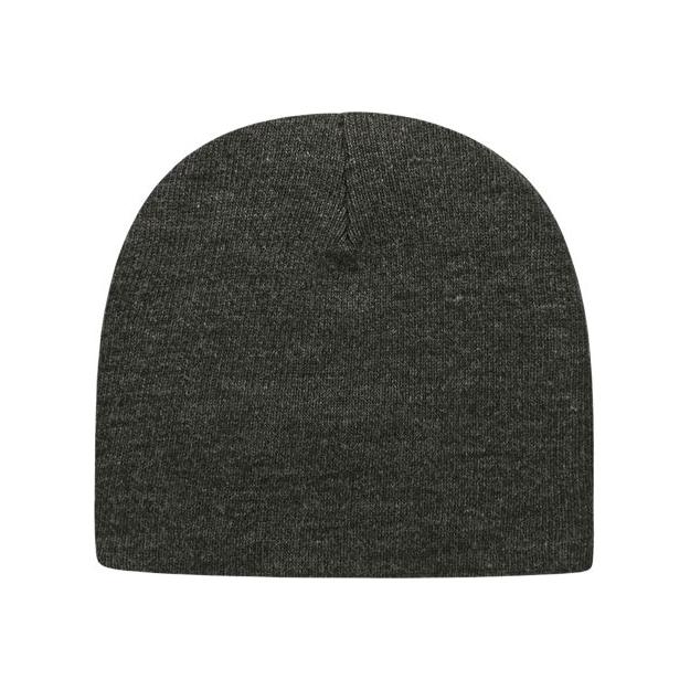 CAP AMERICA USA-Made 8 1/2" Beanie - CAP AMERICA TKN28 CAP AMERICA Dark Heather Grey One Size