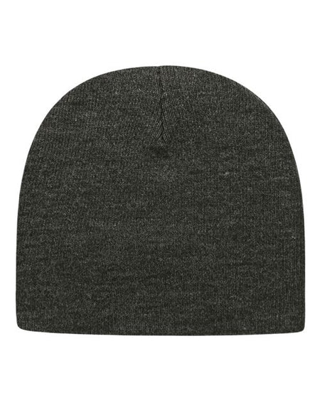 CAP AMERICA USA-Made 8 1/2" Beanie - CAP AMERICA TKN28 CAP AMERICA Dark Heather Grey One Size