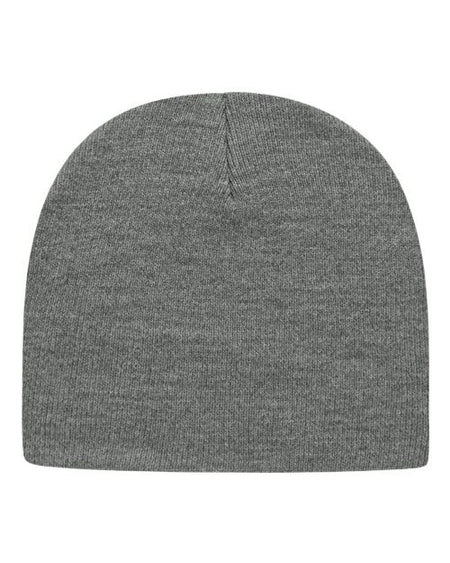 CAP AMERICA USA-Made 8 1/2" Beanie - CAP AMERICA TKN28 CAP AMERICA Heather Grey One Size