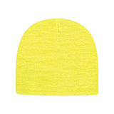 CAP AMERICA USA-Made 8 1/2" Beanie - CAP AMERICA TKN28 CAP AMERICA Neon Yellow One Size