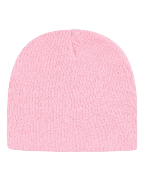 CAP AMERICA USA-Made 8 1/2" Beanie - CAP AMERICA TKN28 CAP AMERICA Pink One Size