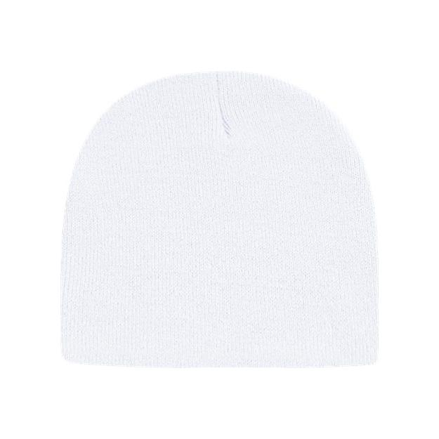 CAP AMERICA USA-Made 8 1/2" Beanie - CAP AMERICA TKN28 CAP AMERICA White One Size