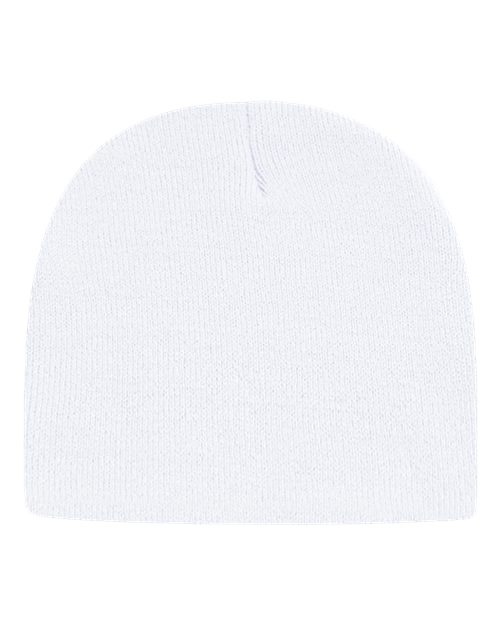 CAP AMERICA USA-Made 8 1/2" Beanie - CAP AMERICA TKN28 CAP AMERICA White One Size