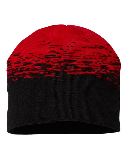 CAP AMERICA USA-Made Static Beanie - CAP AMERICA RKS9 CAP AMERICA Black/ True Red One Size