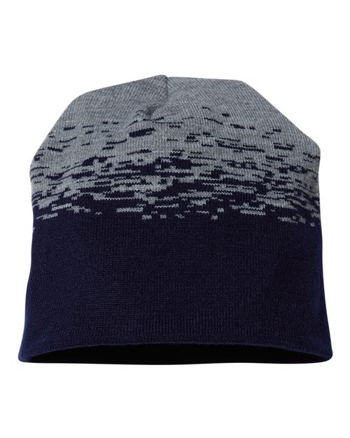 CAP AMERICA USA-Made Static Beanie - CAP AMERICA RKS9 CAP AMERICA True Navy/ Heather Grey One Size