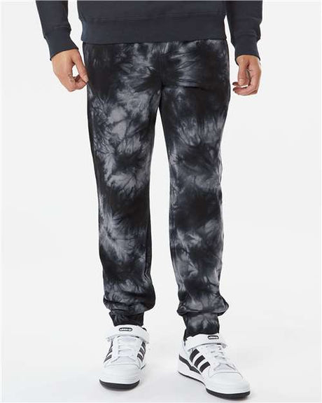 Independent Trading Co. PRM50PTTD Unisex Tie-Dyed Fleece Sweatpants | Wholesale Tie-Dye Sweatpants