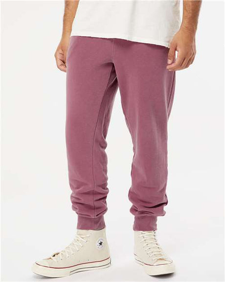 Independent Trading Co. PRM50PTPD Unisex Pigment-Dyed Fleece Sweatpants | Wholesale Pigment-Dyed Sweatpants