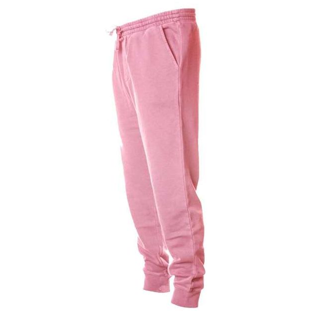 Independent Trading Co. Pigment-Dyed Fleece Pants - Independent Trading Co. PRM50PTPD Independent Trading Co. Pigment Pink XS