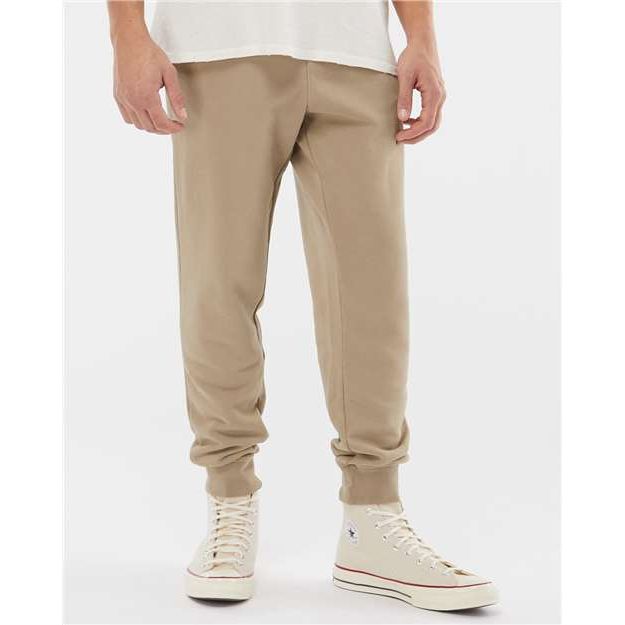 Independent Trading Co. Pigment-Dyed Fleece Pants - Independent Trading Co. PRM50PTPD Independent Trading Co. Pigment Sandstone XS