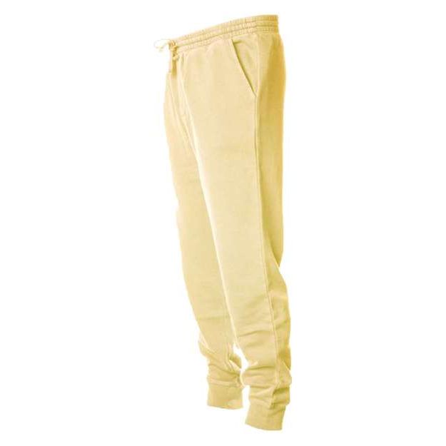 Independent Trading Co. Pigment-Dyed Fleece Pants - Independent Trading Co. PRM50PTPD Independent Trading Co. Pigment Yellow XS