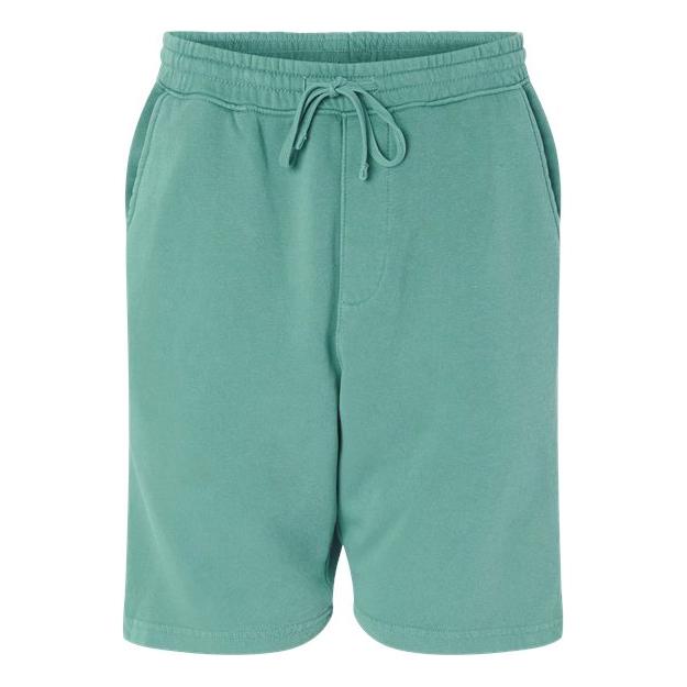 Independent Trading Co. Pigment-Dyed Fleece Shorts - Independent Trading Co. PRM50STPD Independent Trading Co. Pigment Mint XS