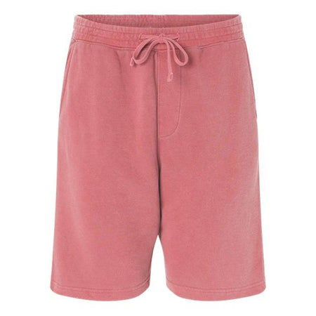 Independent Trading Co. Pigment-Dyed Fleece Shorts - Independent Trading Co. PRM50STPD Independent Trading Co. Pigment Pink XS