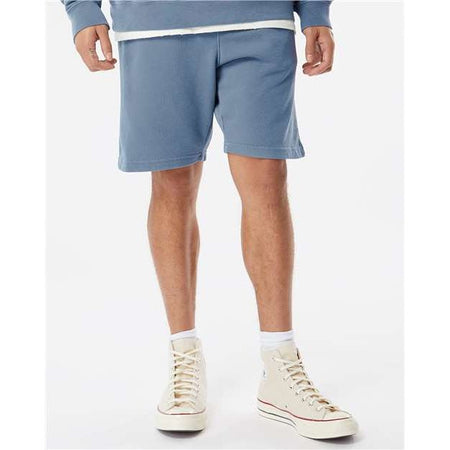 Independent Trading Co. Pigment-Dyed Fleece Shorts - Independent Trading Co. PRM50STPD Independent Trading Co. Pigment Slate Blue XS