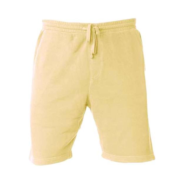 Independent Trading Co. Pigment-Dyed Fleece Shorts - Independent Trading Co. PRM50STPD Independent Trading Co. Pigment Yellow XS