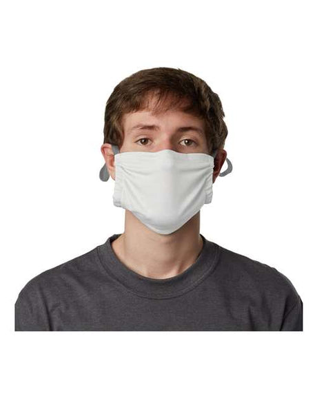 Hanes 2-Ply Polyester Pocket Face Mask - Hanes MKPKPR
