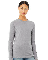 Bella + Canvas 6500 Women’s Jersey Long Sleeve Tee