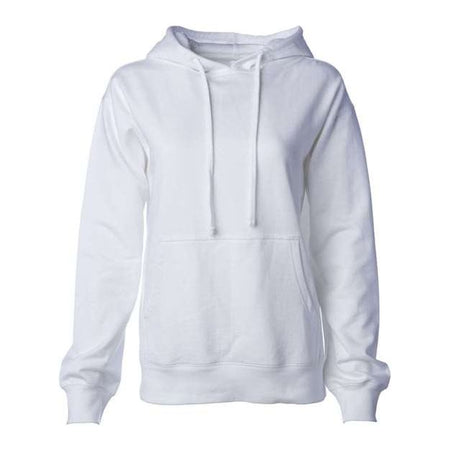 Independent Trading Co. Women's Midweight Hooded Sweatshirt - Independent Trading Co. SS008 Independent Trading Co. White M