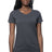 Royal Apparel 95001W Women's Organic RPET Short Sleeve Tee - Heather Coal