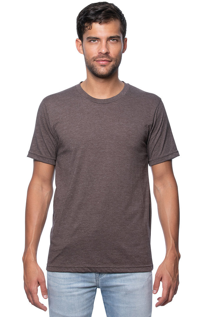 Royal Apparel 95051 Unisex Organic RPET Tee - Heather Bark