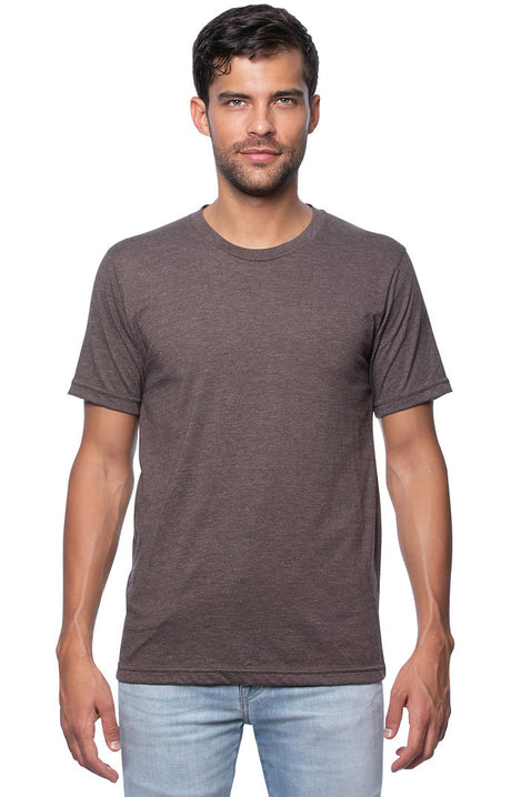 Royal Apparel 95051 Unisex Organic RPET Tee - Heather Bark