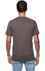 Royal Apparel 95051 Unisex Organic RPET Tee - Heather Bark