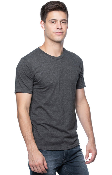 Royal Apparel 95051 Unisex Organic RPET Tee - Heather Coal