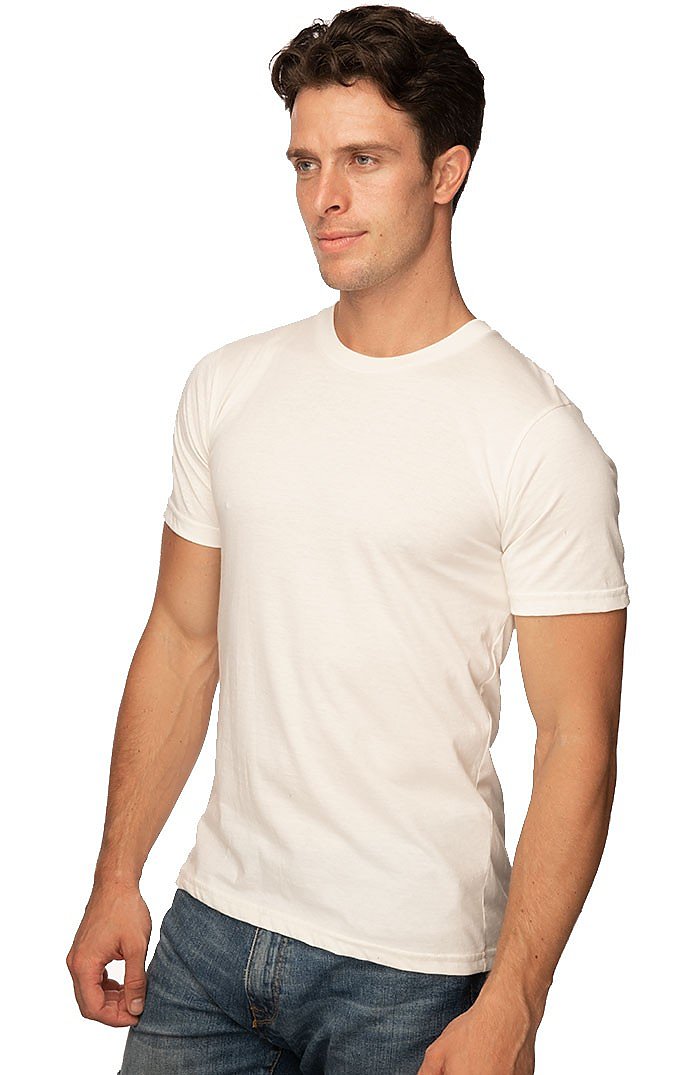 Royal Apparel 95051 Unisex Organic RPET Tee - Heather Eggshell