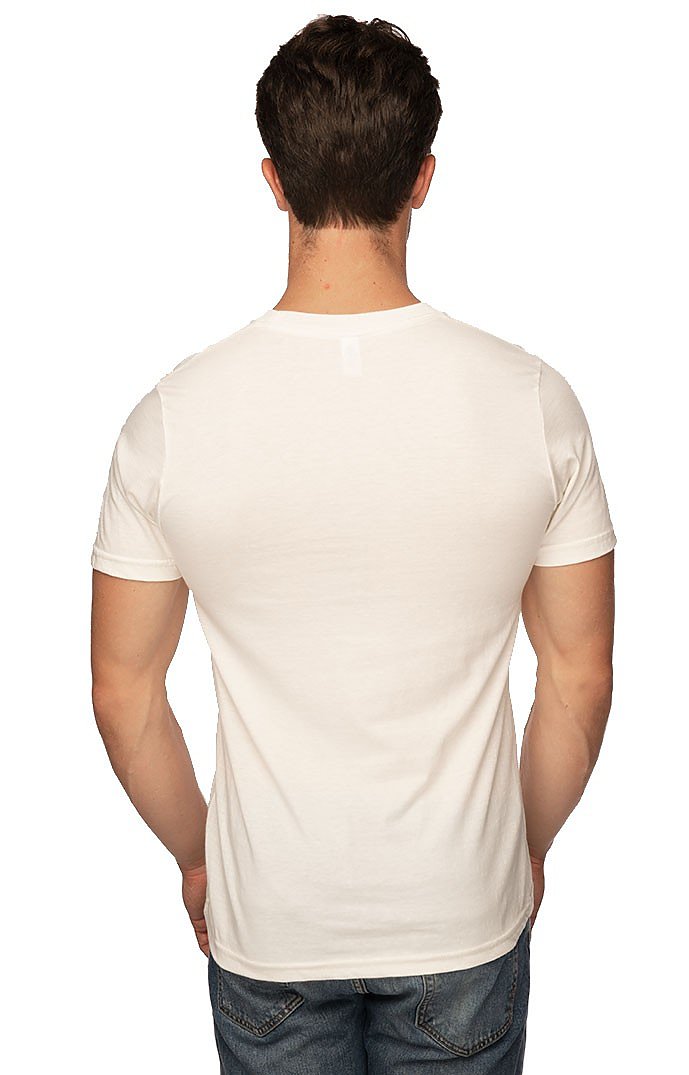 Royal Apparel 95051 Unisex Organic RPET Tee - Heather Eggshell