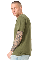 Royal Apparel 95051 Unisex Organic RPET Tee - Heather Kale