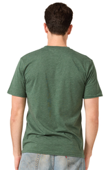 Royal Apparel 95051 Unisex Organic RPET Tee - Heather Pine