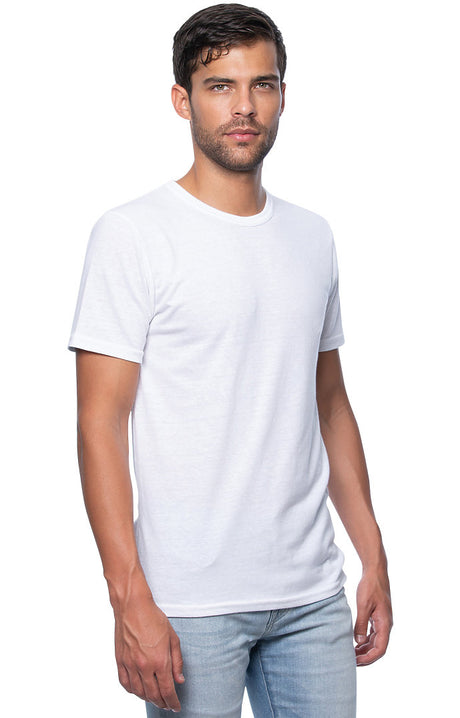 Royal Apparel 95051 Unisex Organic RPET Tee - Heather Snow