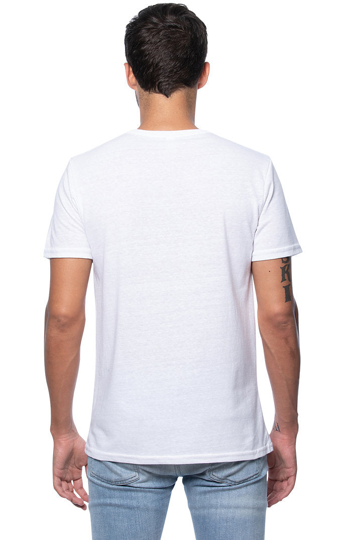 Royal Apparel 95051 Unisex Organic RPET Tee - Heather Snow