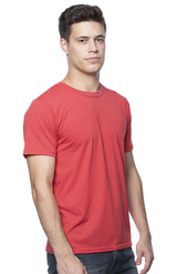 Royal Apparel 95051 Unisex Organic RPET Tee - Heather Tomato