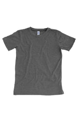 Royal Apparel 95121 Youth Organic RPET Short Sleeve Tee - Heather Coal