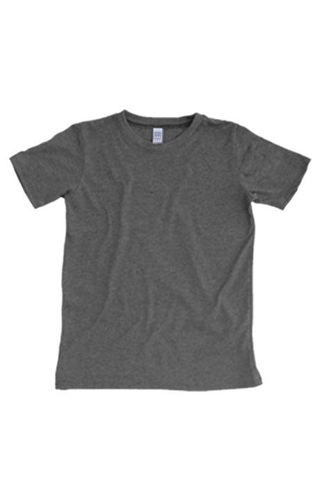 Royal Apparel 95121 Youth Organic RPET Short Sleeve Tee - Heather Coal