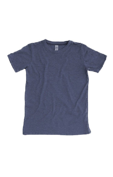 Royal Apparel 95121 Youth Organic RPET Short Sleeve Tee - Heather Dusk