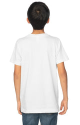 Royal Apparel 95121 Youth Organic RPET Short Sleeve Tee - Heather Snow