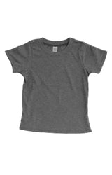 Royal Apparel 95161 Toddler Organic RPET Short Sleeve Tee - Heather Ash