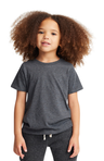 Royal Apparel 95161 Toddler Organic RPET Short Sleeve Tee - Heather Coal