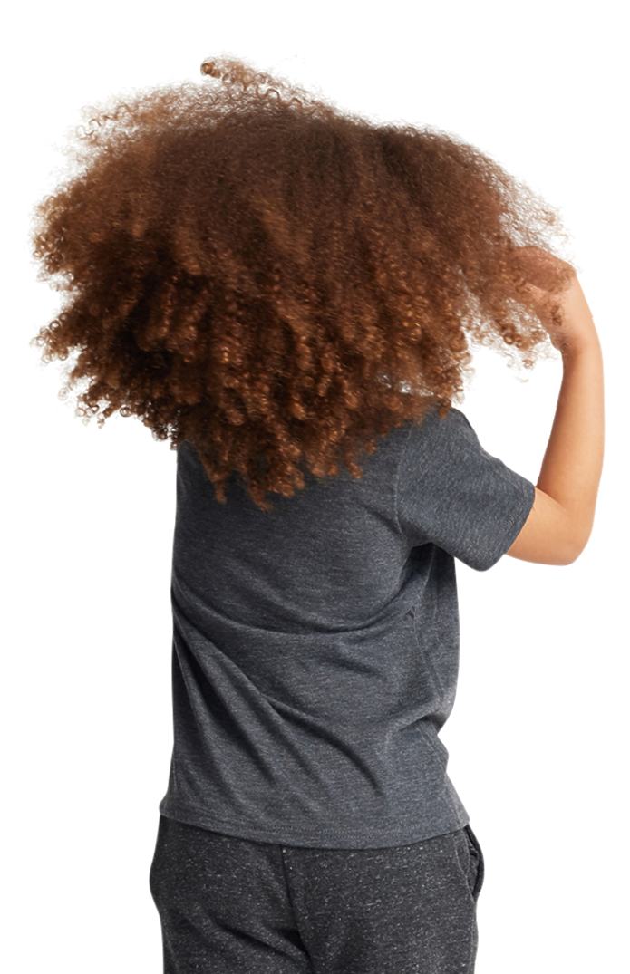 Royal Apparel 95161 Toddler Organic RPET Short Sleeve Tee - Heather Coal