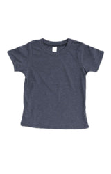 Royal Apparel 95161 Toddler Organic RPET Short Sleeve Tee - Heather Dusk