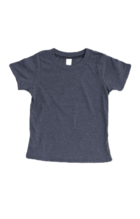 Royal Apparel 95161 Toddler Organic RPET Short Sleeve Tee - Heather Dusk