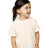 Royal Apparel 95161 Toddler Organic RPET Short Sleeve Tee - Heather Eggshell
