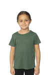 Royal Apparel 95161 Toddler Organic RPET Short Sleeve Tee - Heather Pine